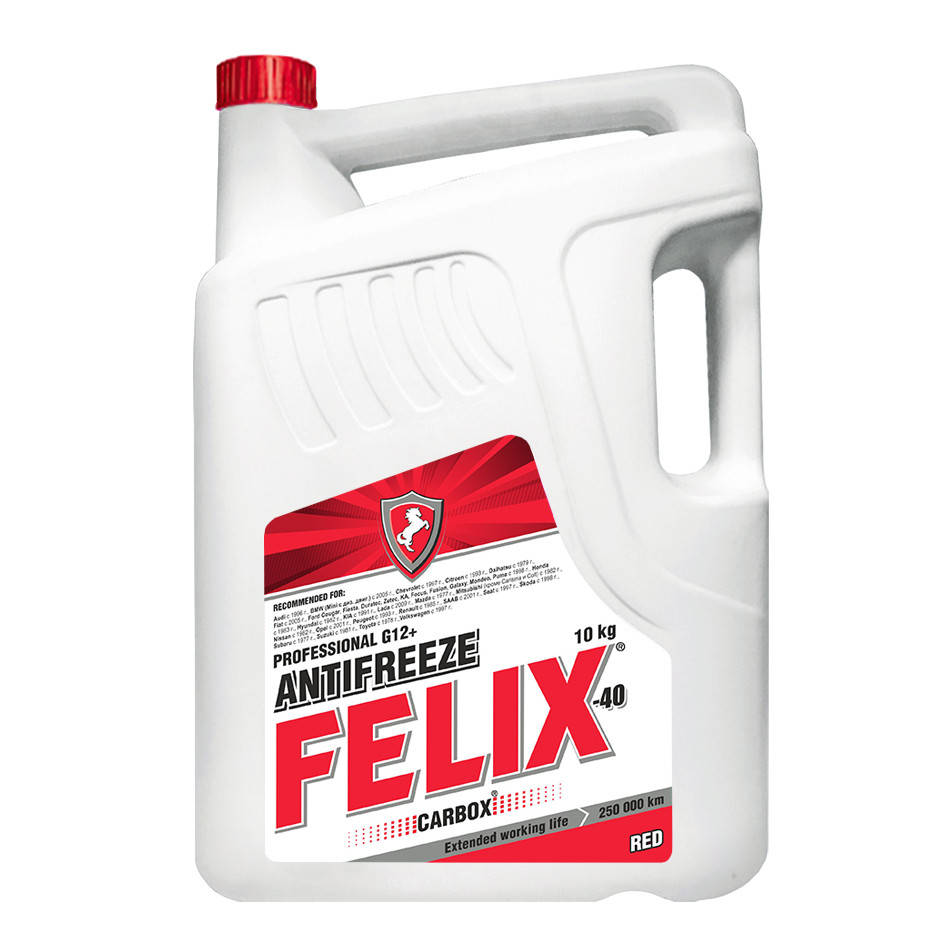 

Антифриз Felix CarBox -40 красный 10л