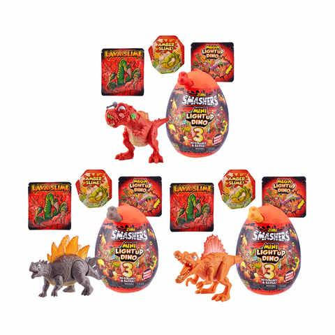 

Игровой набор яйцо сюрприз с динозавром Zuru Smashers Light-Up Dino Mini-D S4