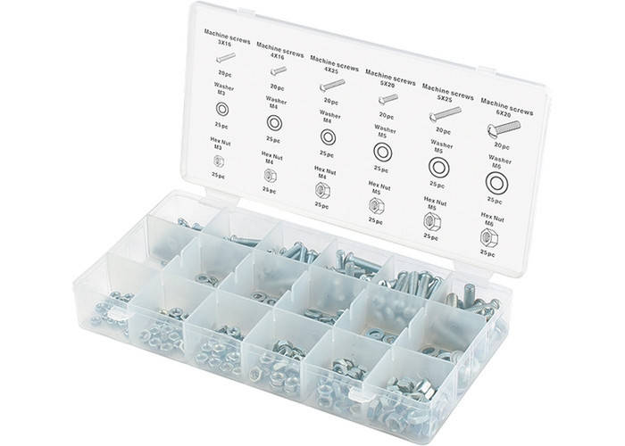 

Набор винтов, гаек, шайб, 420 предм. СибрТех 47617