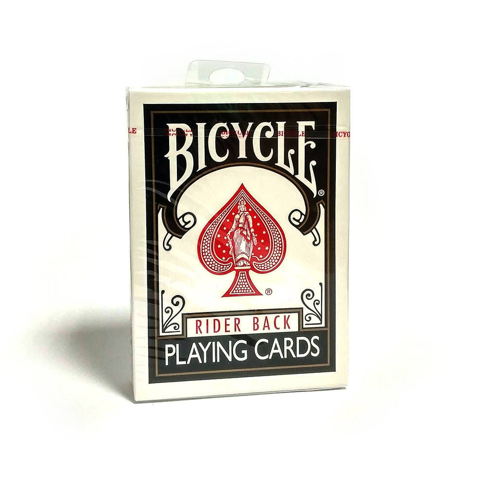 

Покерные карты Bicycle Rider Back Чёрные