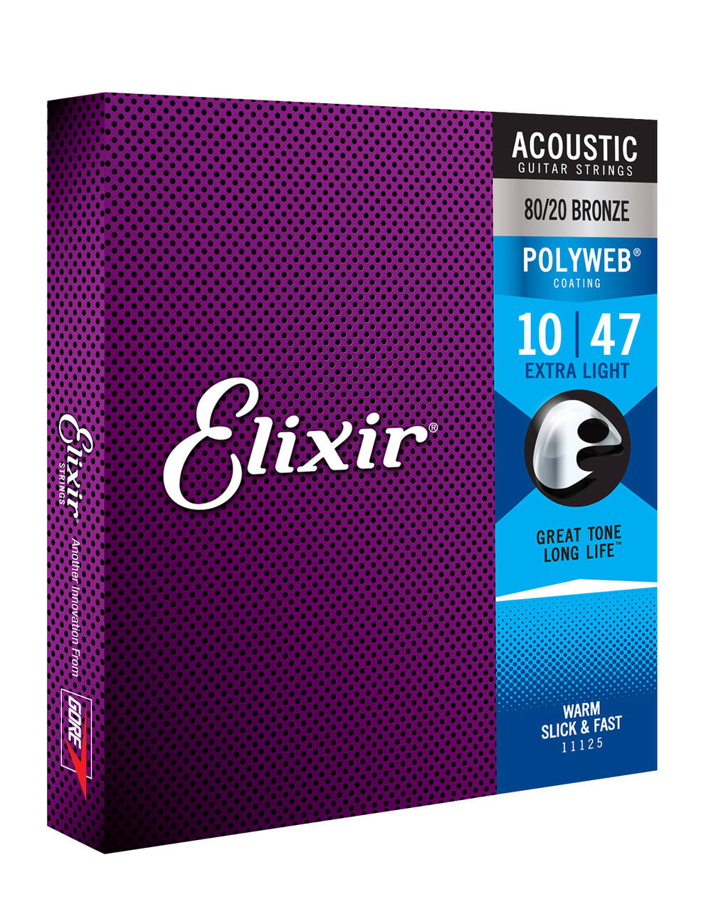 

Струны для акустической гитары Elixir AC PW EL