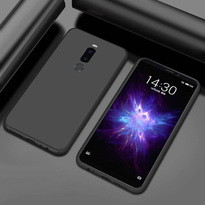 

Чехол Style для Meizu M8 Бампер силиконовый Черный