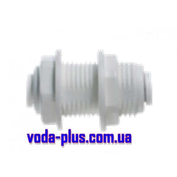 

KP-BU0404 - Муфта соединения сквозь корпус 1/4" шланг х 1/4" шланг