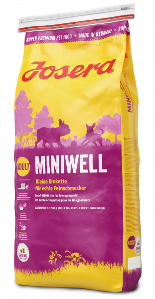 

Josera Miniwell 15кг для собак мелких пород