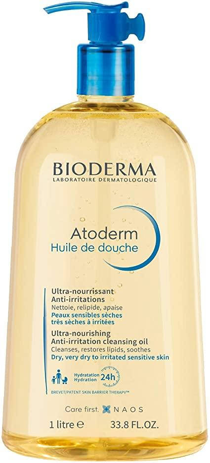 

Очищающее пенящееся Масло для душа Биодерма Атодерм Bioderma Atoderm Shower Oil 1литр