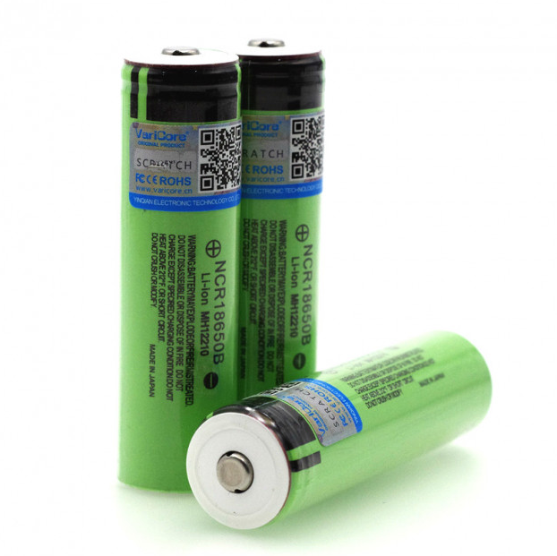 

Аккумуляторная батарея VariCore с PCB NCR18650B 3,7V 3400mAh перезаряжаемая батарея