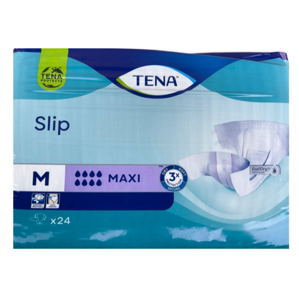 

Подгузники для взрослых Tena Slip Maxi Medium 24 шт. 8 капель
