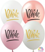 

Латексный шарик ArtShow 12"(30 см) Bride, Персиковый