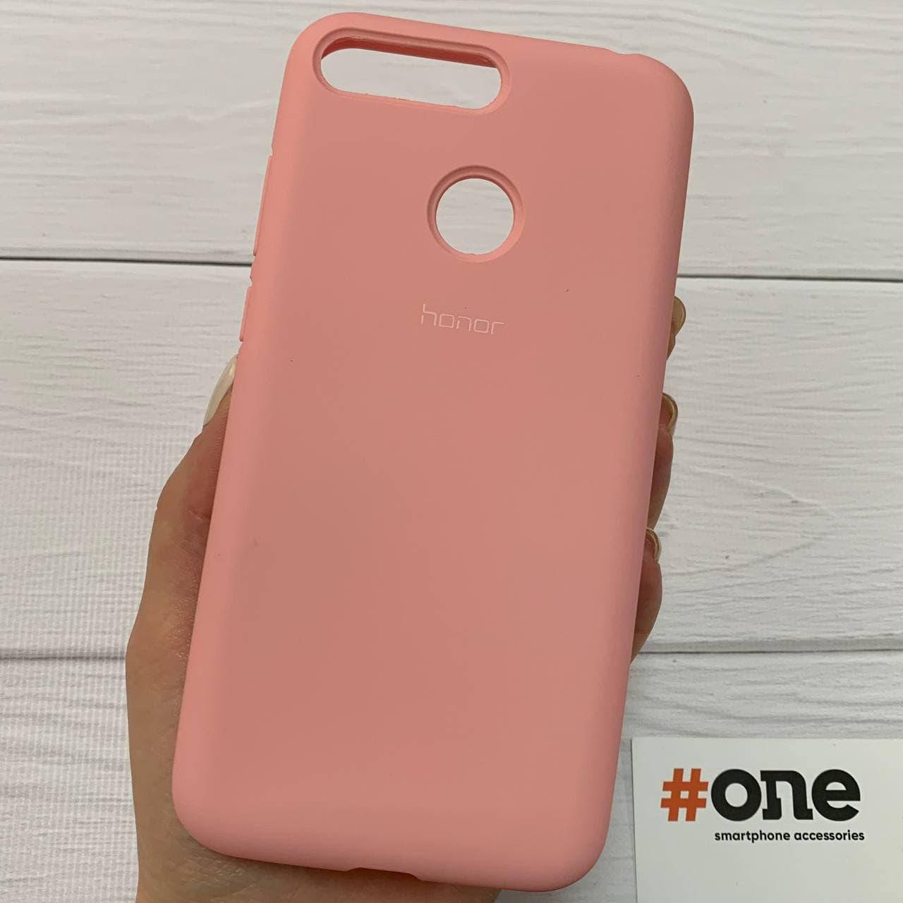 

Чехол для Huawei Y6 Prime 2018 с микрофиброй бархатный накладка чехол на телефон хуавей у6 прайм розовый AAF