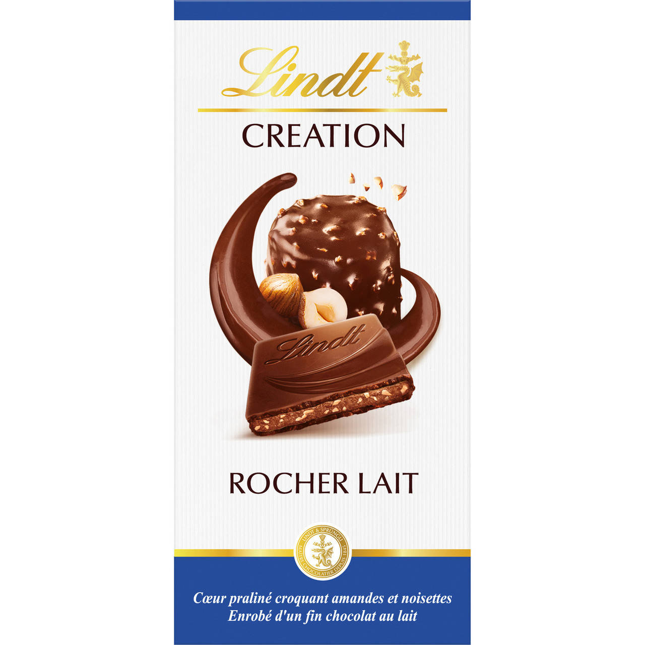 

Шоколад Lindt Creation Milk Chocolate Rocher Lait 150 g