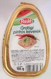 

Паштет мясной с паприкой Real 105г Чехия