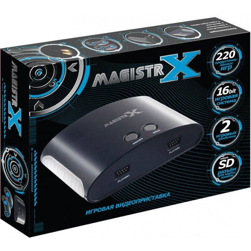 

Игровая приставка Magistr X (16 бит)+220игр в памяти