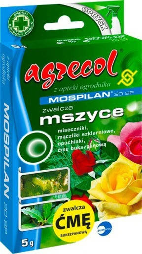 

Средство от тли и белокрылки, препарат от тли MOSPILAN 20SP, 5 г - Agrecol
