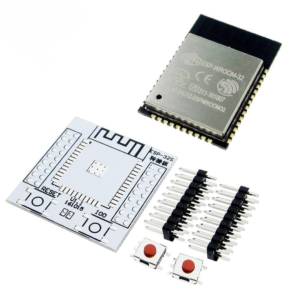 

Wi-Fi модуль ESP-WROOM-32 с платой-адаптером