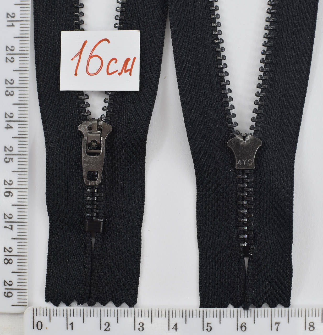 

Молния металл джинсовая №4 под YKK 16см оксид уп=10шт