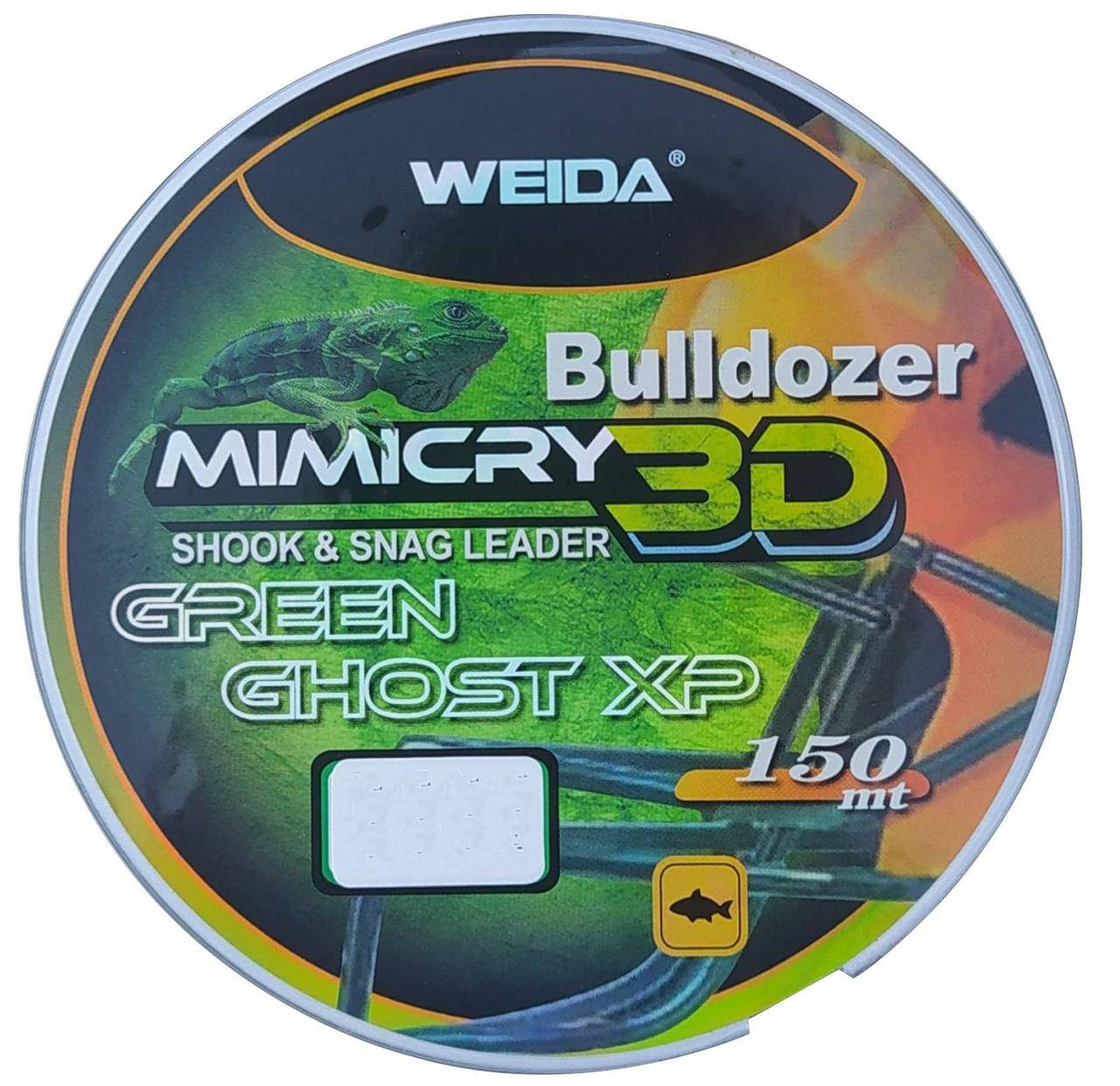 

Леска 0.18 mm 150 м Mimicry 3D Bulldozer Green Weida, Зелёный