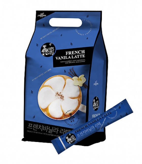 

Кофе French Vanilla Latte, 720 г (12 г х 60 пакетов), ТМ Jardin, Южная Корея