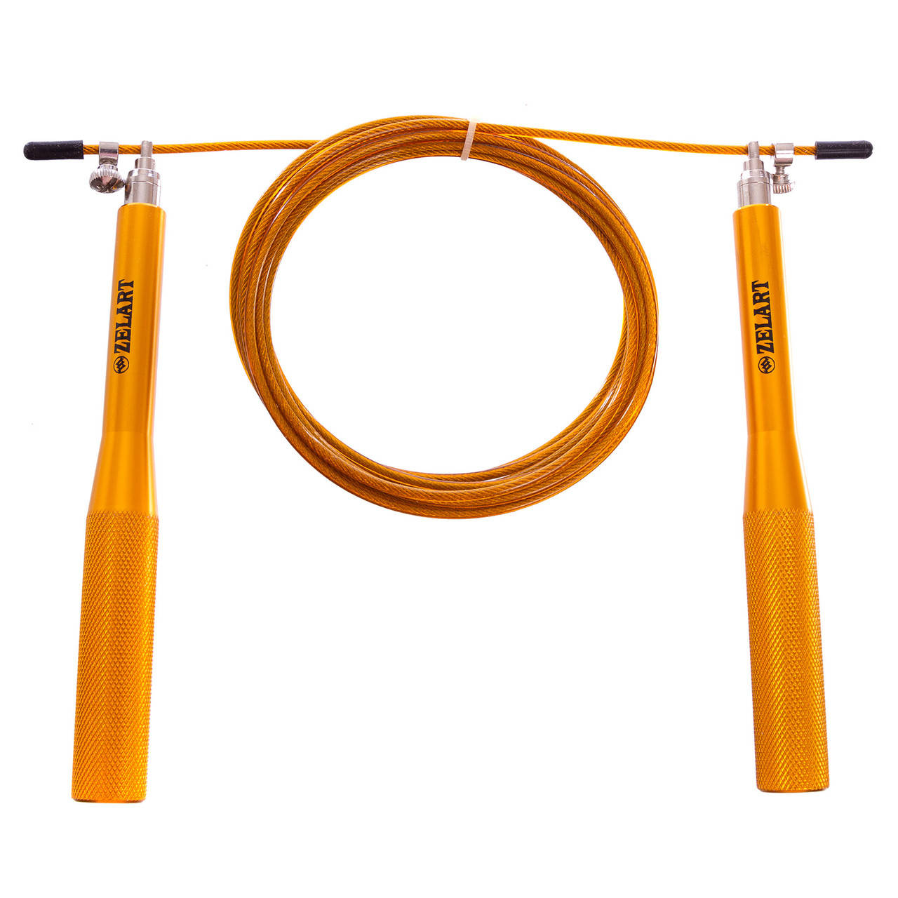 

Скакалка скоростная Кроссфит с подшипником и стальным тросом FI-5100 оранжевый