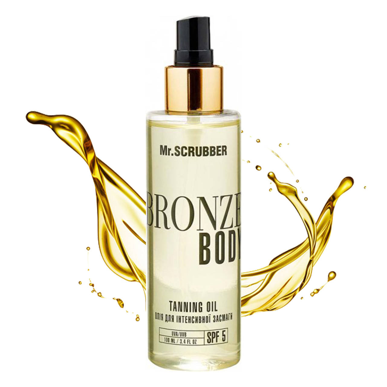 

Масло для интенсивного загара Mr.Scrubber Bronze Body SPF 100 мл