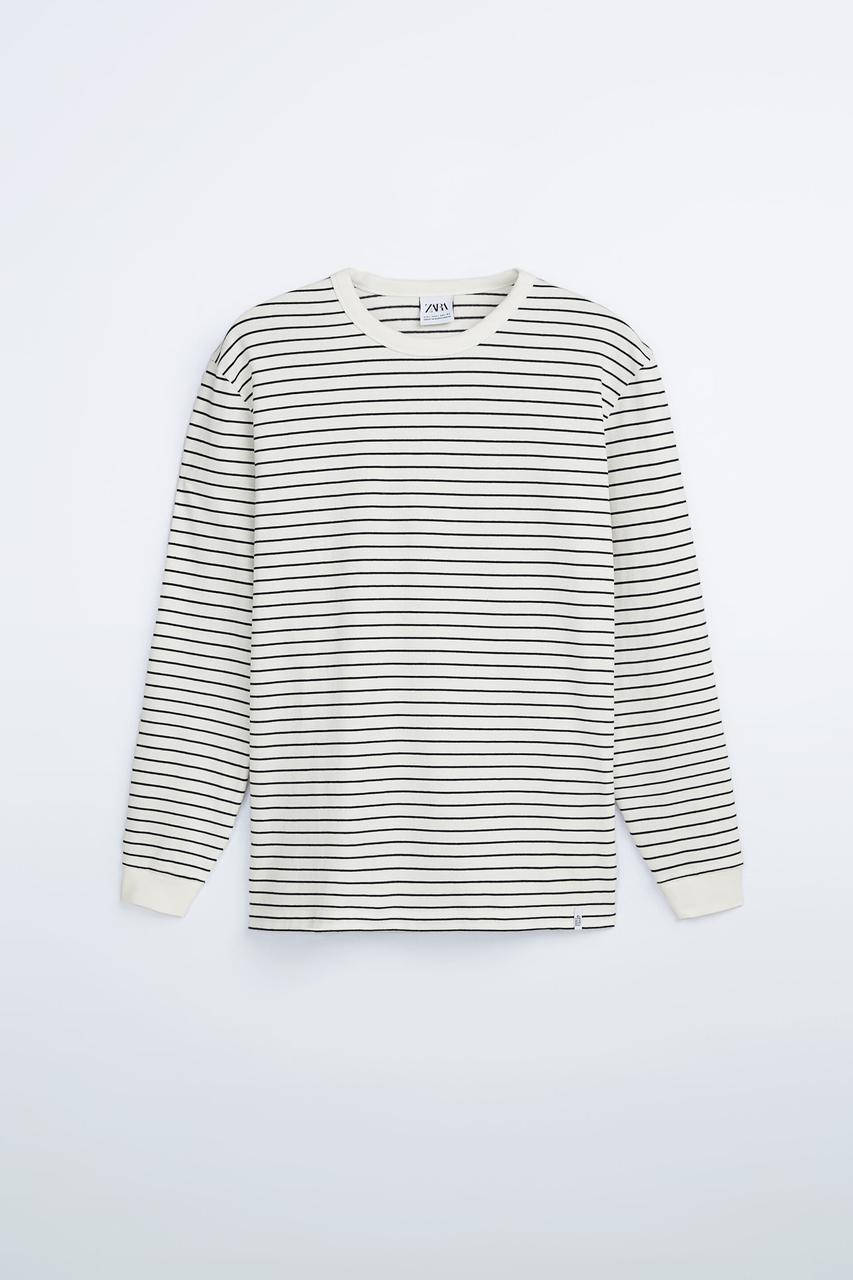 

Тельняшка белая лонгслив Zara XL