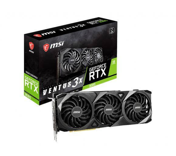 

Видеокарта MSI GeForce RTX 3080 Ventus 3X Plus OC LHR 10GB