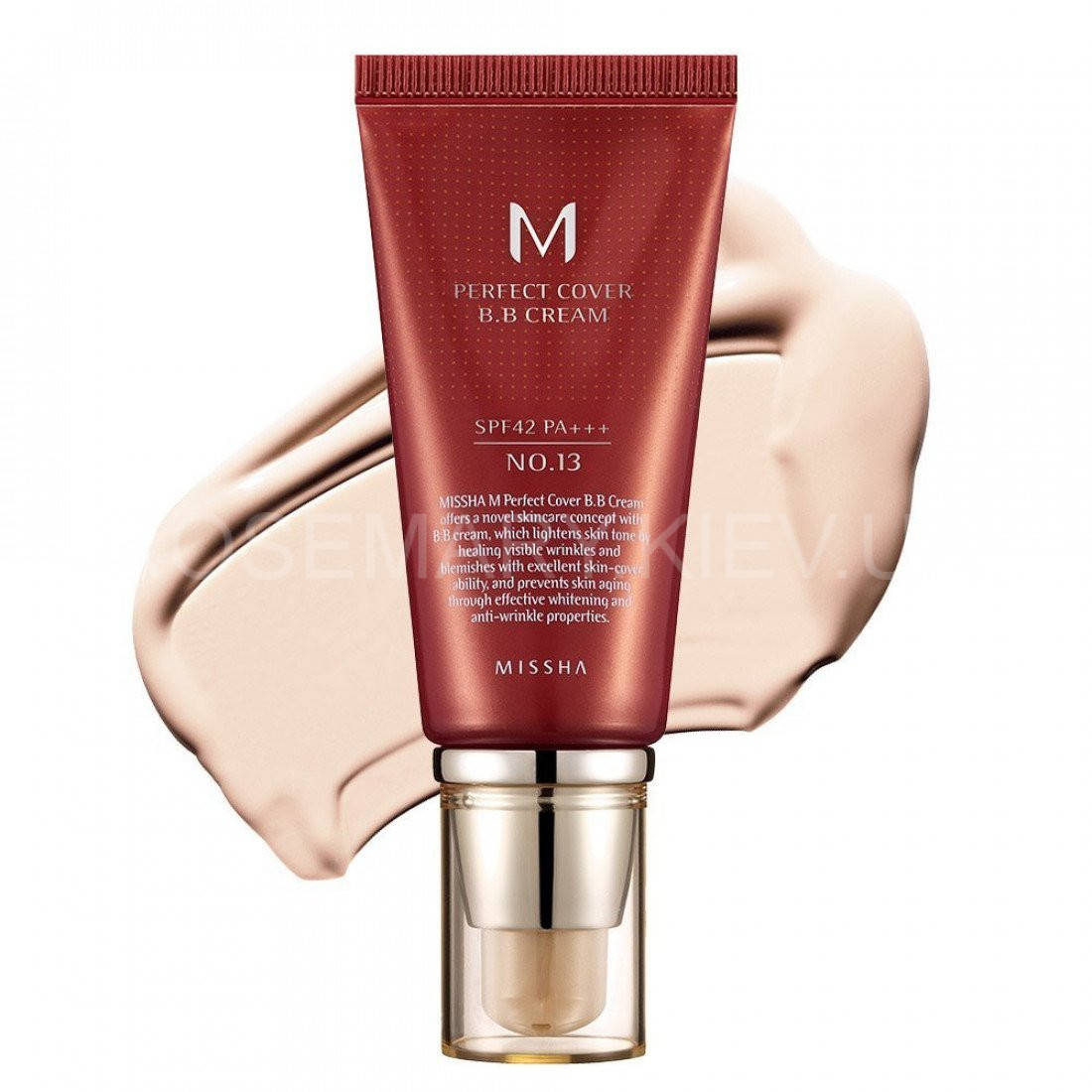

ББ крем MISSHA M Perfect Cover BB Cream (SPF42/PA+++) 50ml №13 Bright Beige (яркий бежевый)
