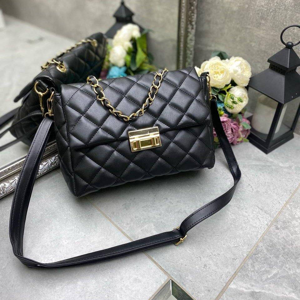 

Сумка клатч через плечо на лето (5 расцветок), Черный