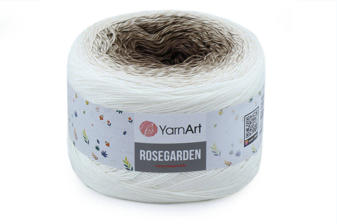 

YarnArt Rosegarden, №308, Секционное крашение