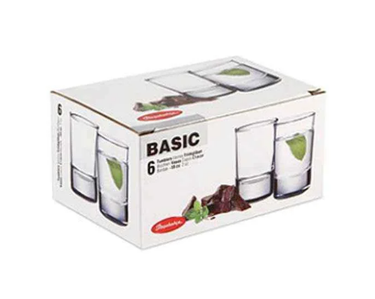 

Набор стопок Pasabahce Basic 55 мл 6 шт (52837)
