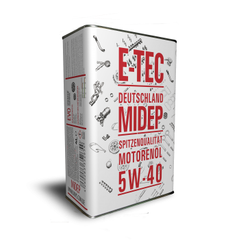 

Моторное масло E-TEC 5w40 EVO 4л