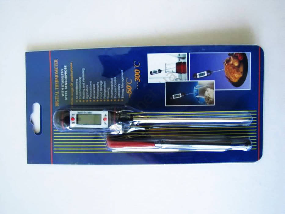 

Градусник для мяса от t 50-300, L 18cm