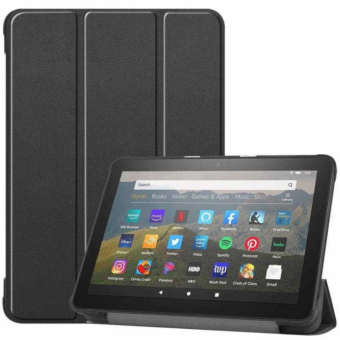 

Магнитный чехол обложка для планшета Amazon Fire HD10, Черный