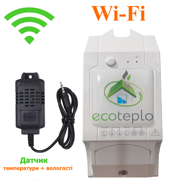 

Wi-Fi терморегулятор ECOTEPLO S-1