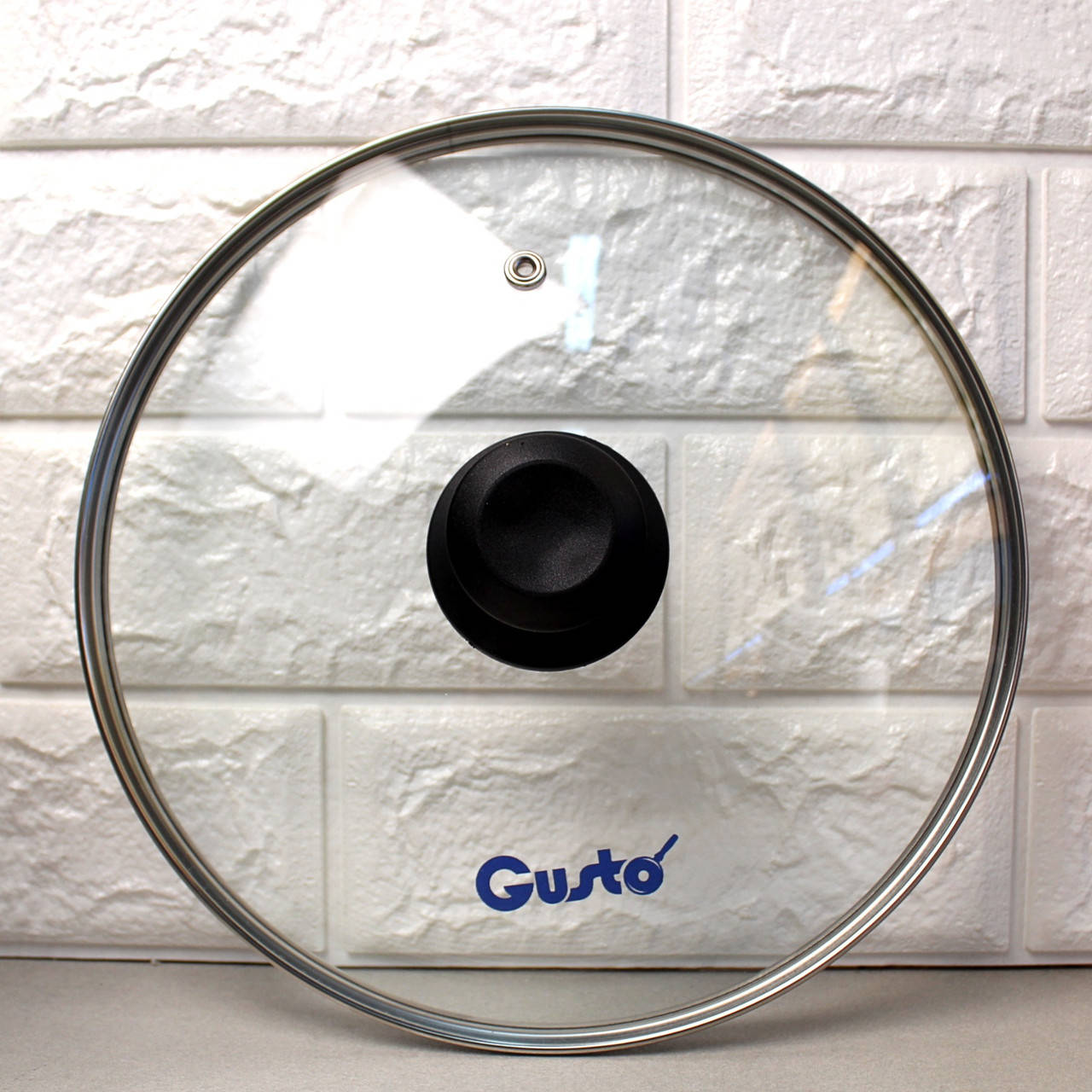 

Универсальная стеклянная крышка 20 см для кухонной посуды, Прозрачный