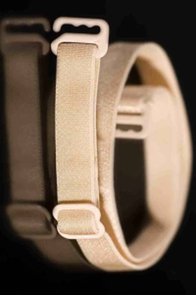 

Бретельки тканевые бежевые ширина 1 см, Бежевый