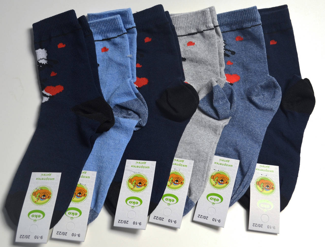 

Носки детские "Еко" 20-22 размер носки дитячі, Разные цвета