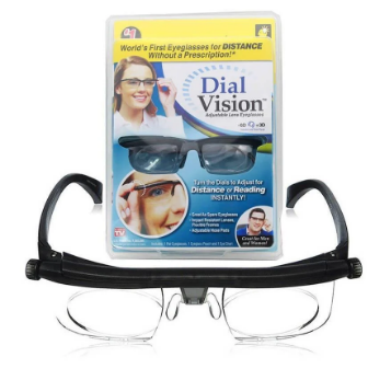 

Очки с регулировкой линз Dial Vision! наилучший