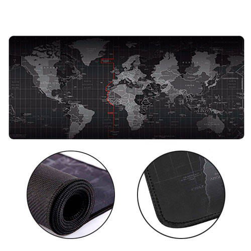 

Игровая поверхность, большой коврик для мышки игровой 90x40см Карта Мира