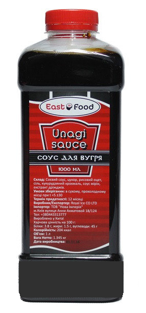 

Соус Унаги East Food 1 л