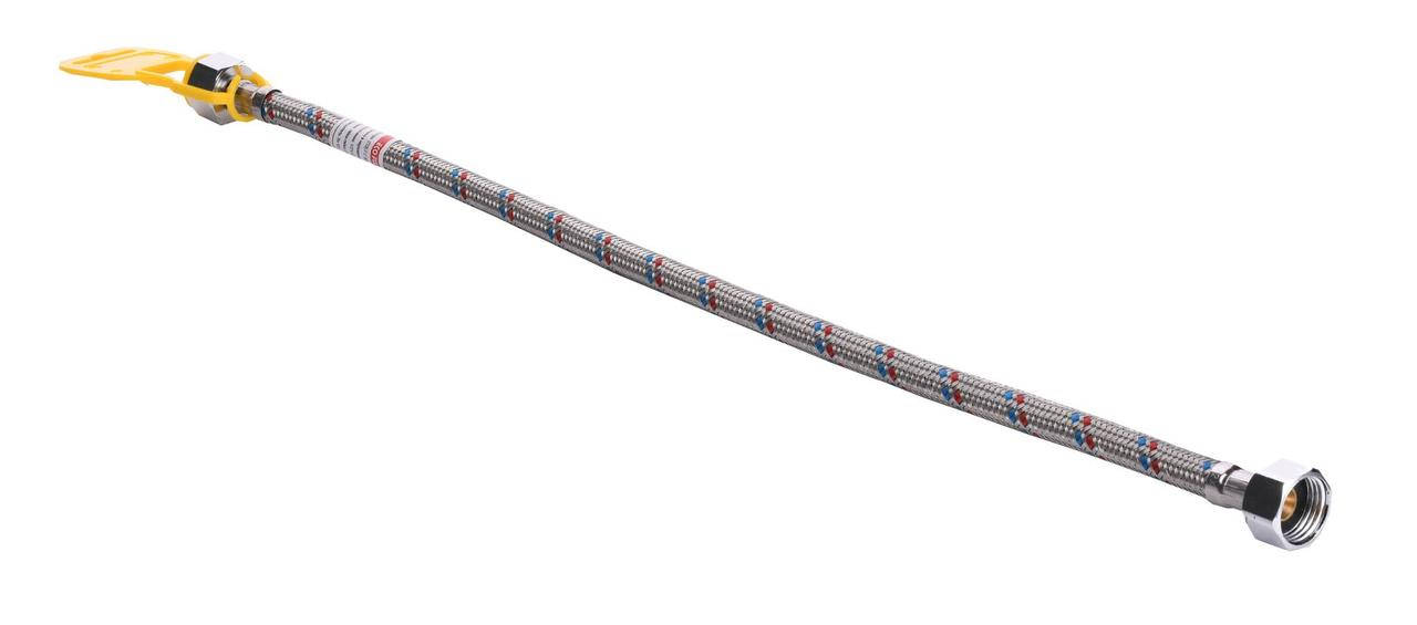 

Шланг нержавеющая сталь ECO FIX 1/2"х1/2" ВВ 0,8м. EPDM