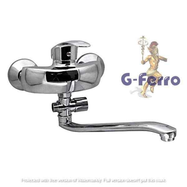 

Смеситель для ванны с душем G-FERRO FRANK 006