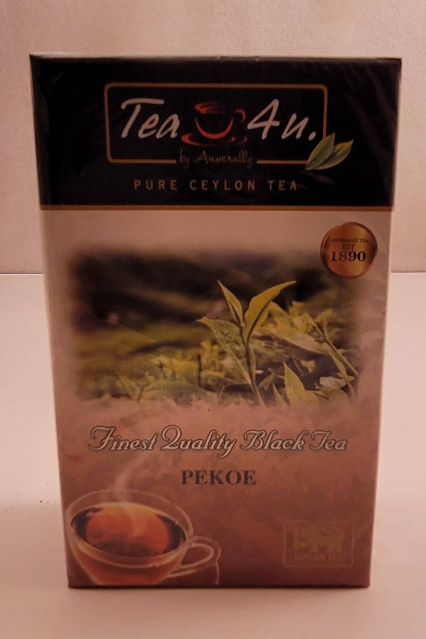

Чай черный цейлонский Пекое Tea4U Pekoe 100 г