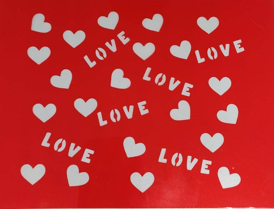 

Трафарет кондитерський для тортів, десертів Любов, День Св. Валентина 3