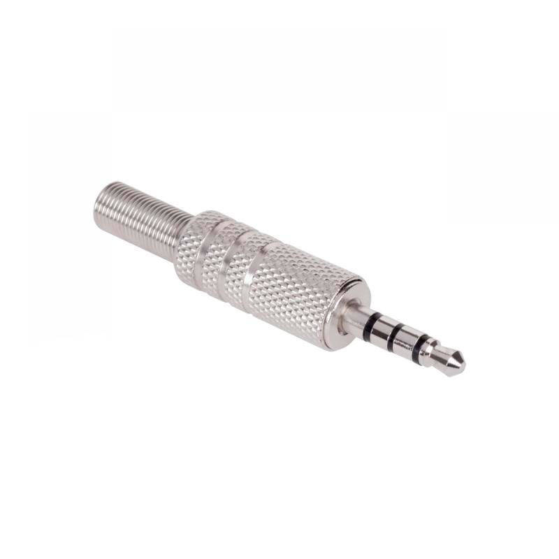 

Штекер 3.5 Jack (4 pin), металлический