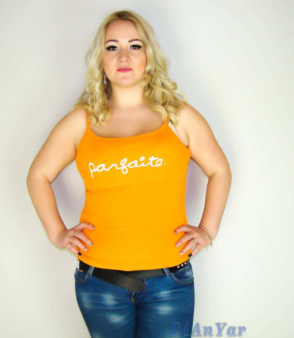 

Майка женская SPO, Оранжевый