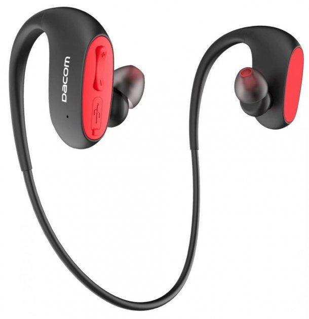 

Беспроводные bluetooth наушники Dacom IPX7,гарнитура,спортивные магнитные вкладыши с микрофоном