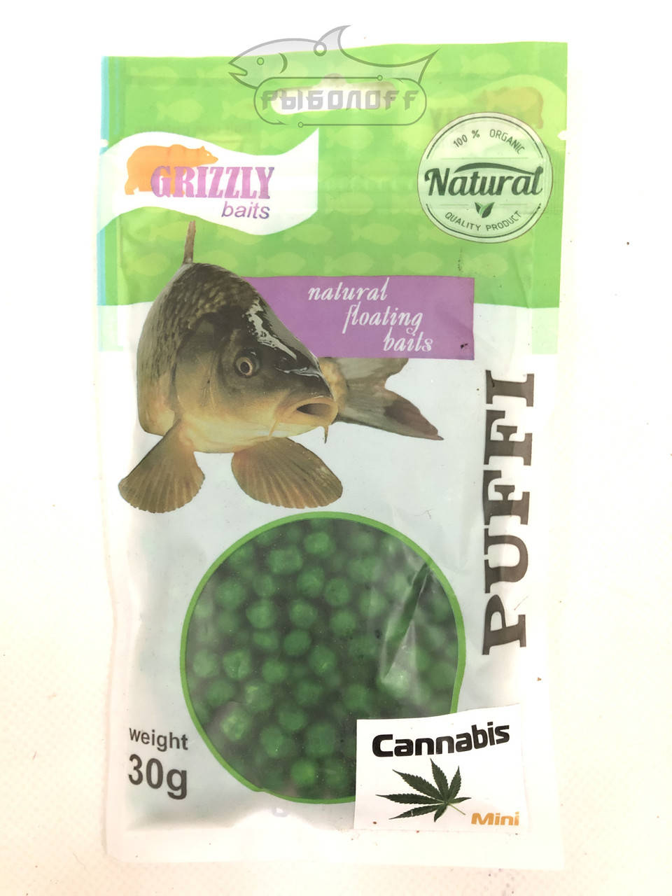 

Протеиновое тесто Puffi Grizzlu "Cannabis"