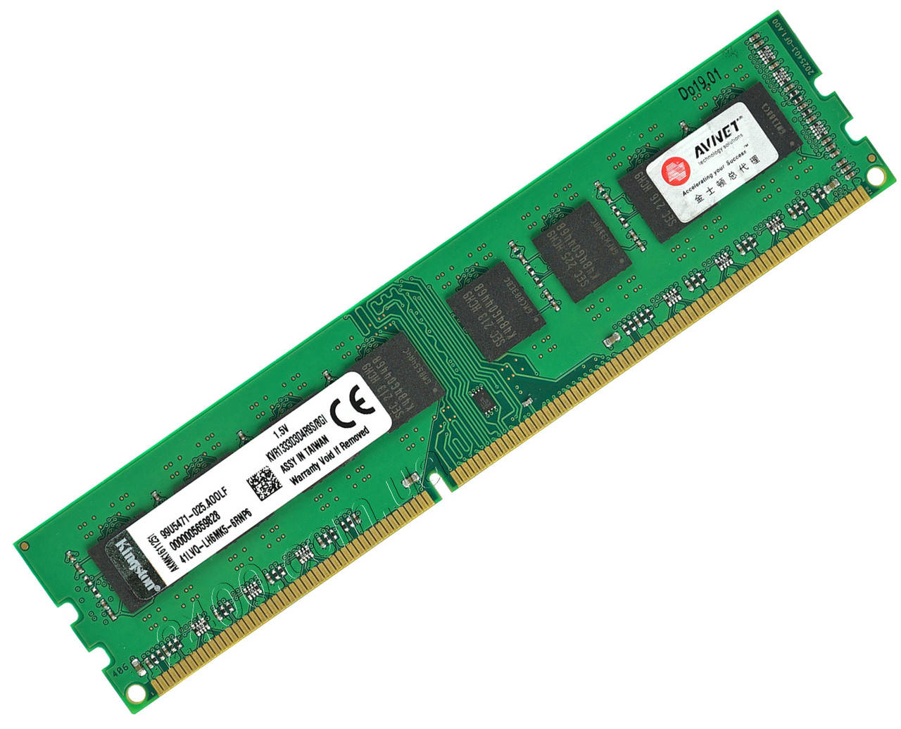 

DDR3 8Gb 1333MHz оперативная память для AMD PC3-10600 (8192MB) Soket AM3/AM3+/FM2/FM2+/FM1 KVR1333D3D4R9S/8GI