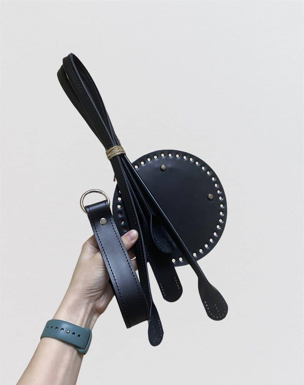 

Набор кожаной фурнитуры для сумки "Монако", натуральная кожа