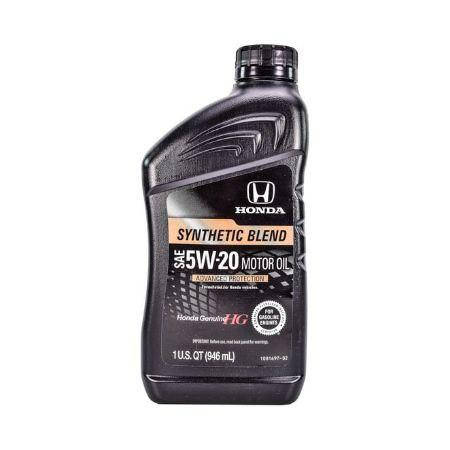 

Моторное масло Honda Motor Oil Synthetic Blend 5W-20 0.946л (087989132) Orig 087989132